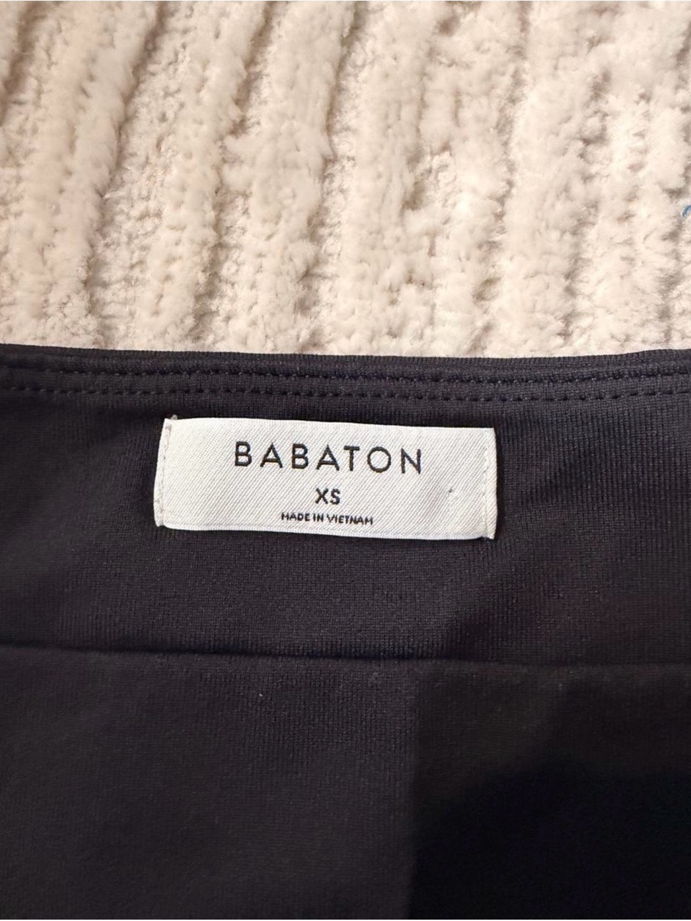 Babaton Black Square Neck Sleeveless Bodysuit - Picture 5 of 7